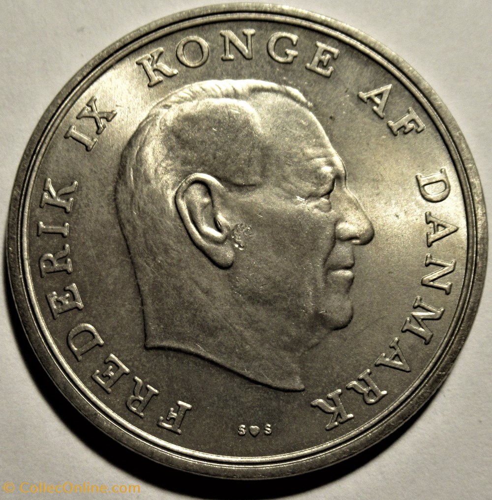 Frederik IX Denmark - 5 Kroner 1972 monnaies monde danemark frederik ix denmark 5 kroner 1972