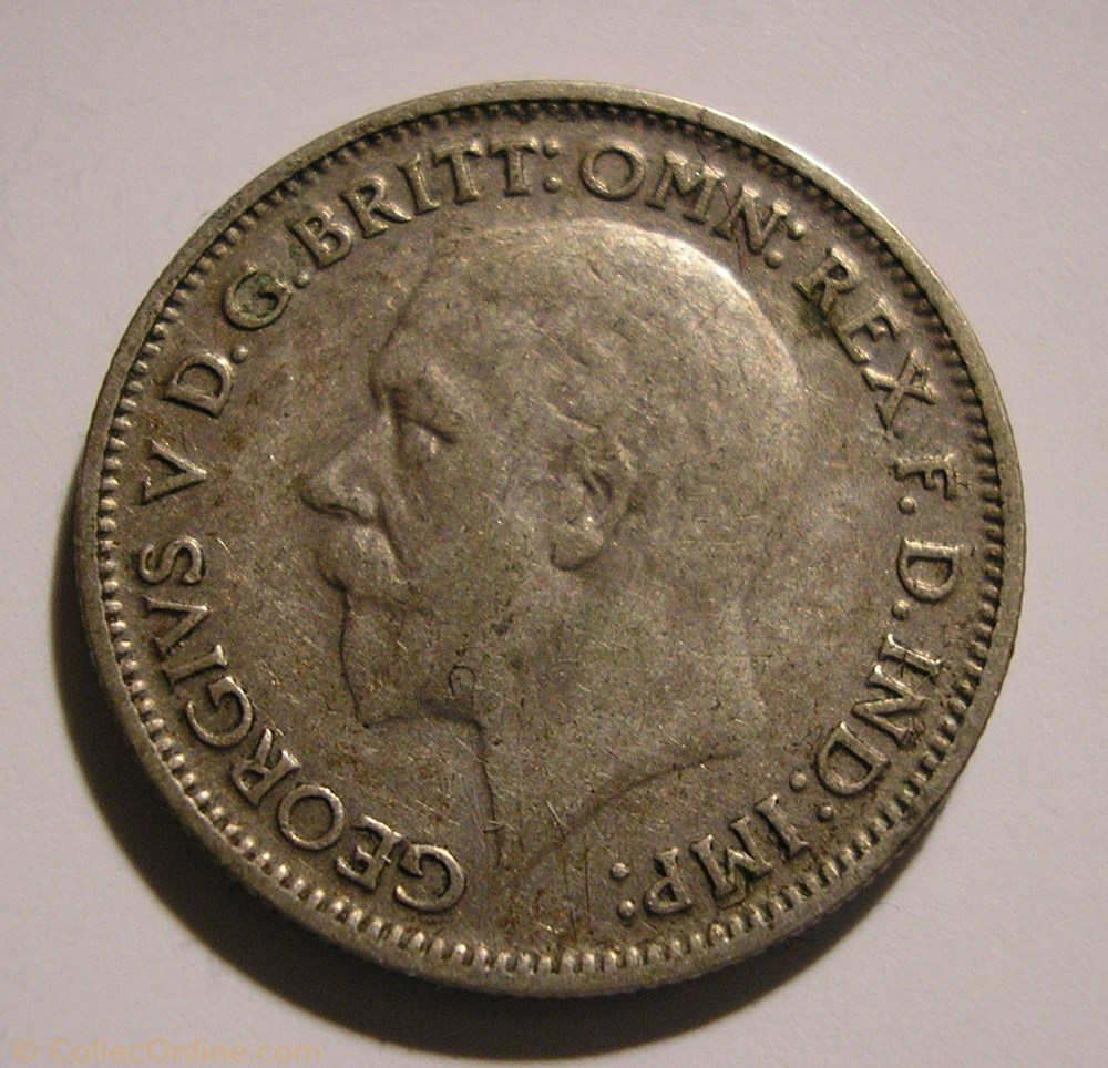 George V - 6 Pence 1933 - Great Britain monnaie monde royaume uni george v 6 pence 1933 great britain