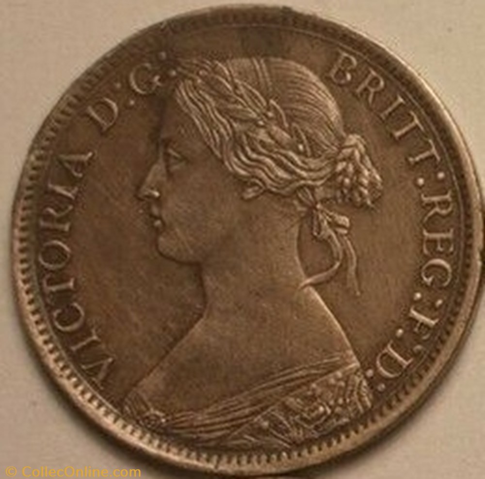 Victoria - One Farthing 1867 - Kingdom of Great Britain monnaie monde royaume uni victoria one farthing 1867 kingdom of great britain