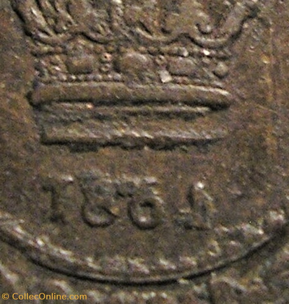 Victoria - Half Cent 1864/1 - Nova Scotia 3 monnaies monde canada victoria half cent 1864 1 nova scotia