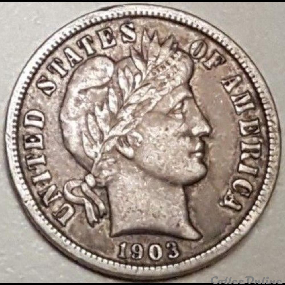 monnaies monde etats unis 1903 dime