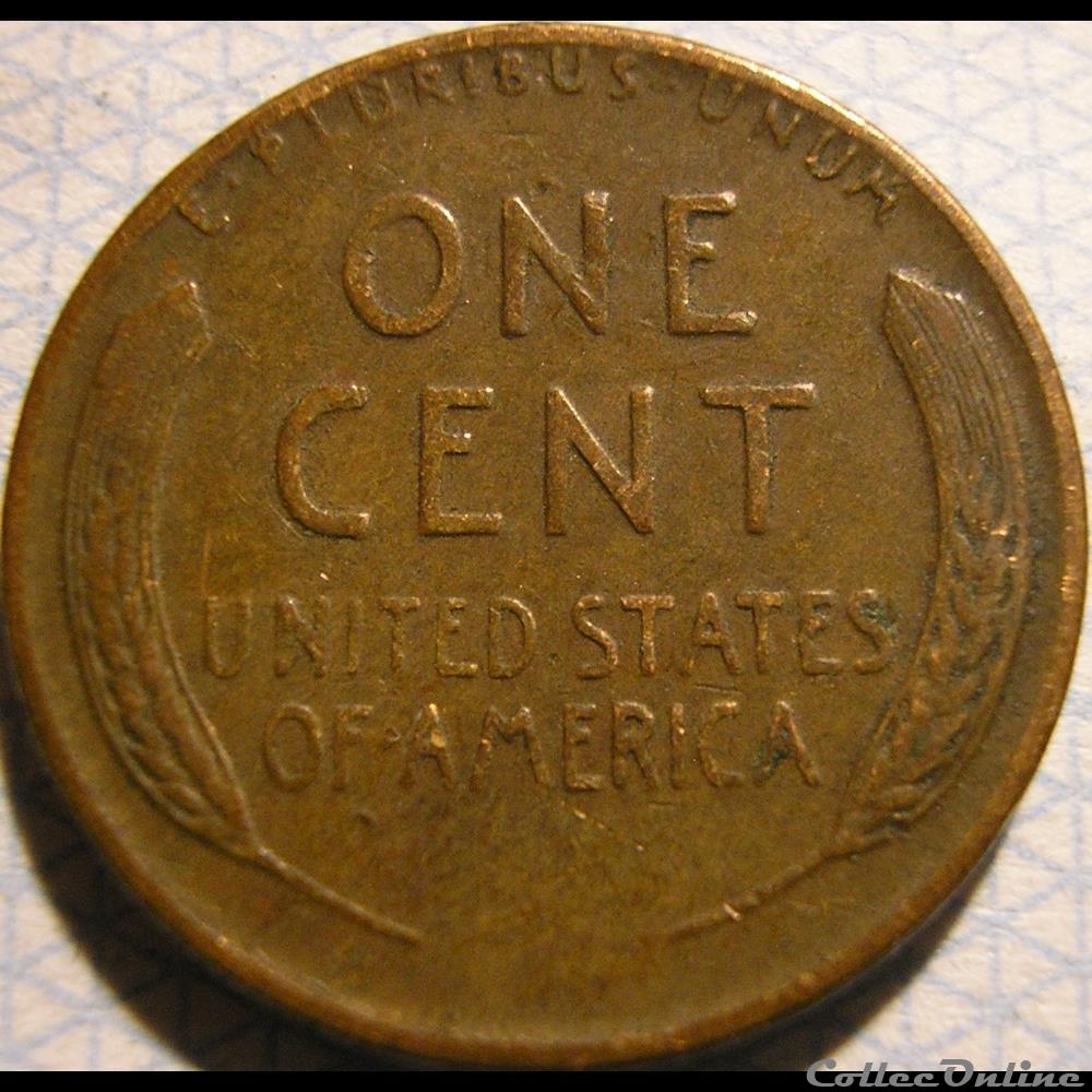 1952 One Cent monnaies monde etats unis 1952 one cent