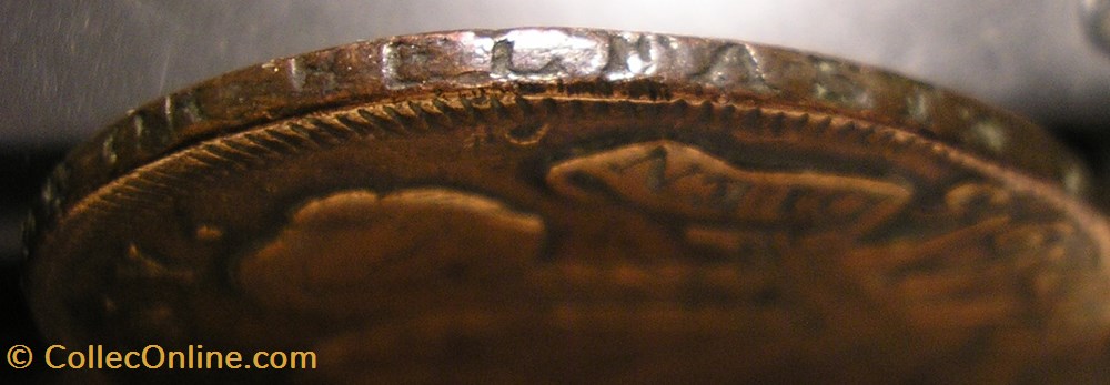 1795 HalfPenny - George, Prince of Wales, Middlesex, England 3 monnaie monde royaume uni 1795 halfpenny george prince of wales middlesex england
