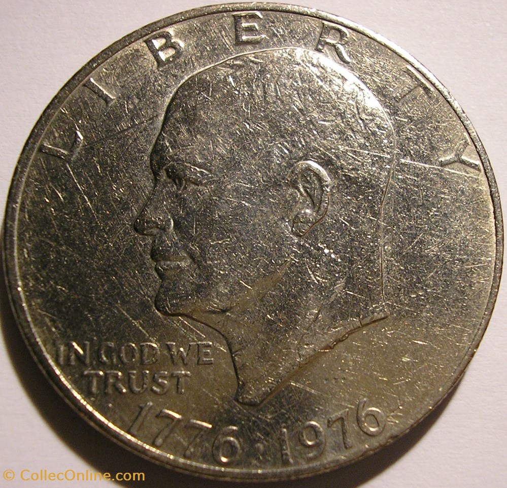 1976 Dollar - Bicentennial monnaie monde etat uni 1976 dollar bicentennial