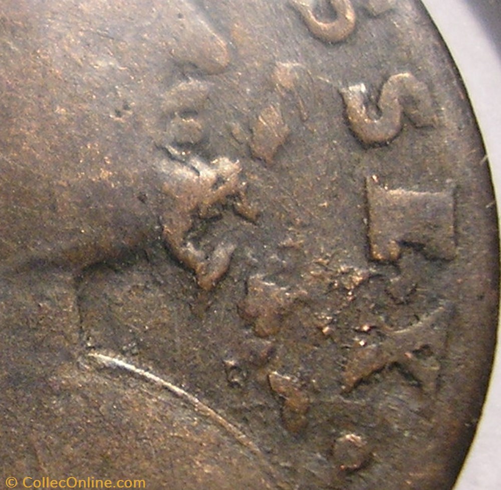 1776's George Sussex - Bater Sea Token 3 monnaies monde royaume uni 1776 s george sussex bater sea token
