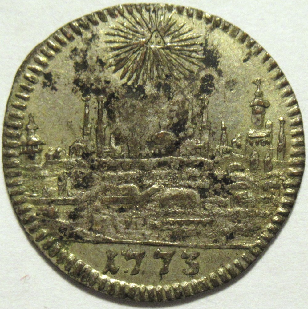 1773 Free City of Nuremberg, 1 Kreuzer - Emperor Franz II monnaies europe medievale saint empire romain germanique 1773 free city of nuremberg 1 kreuzer emperor franz ii