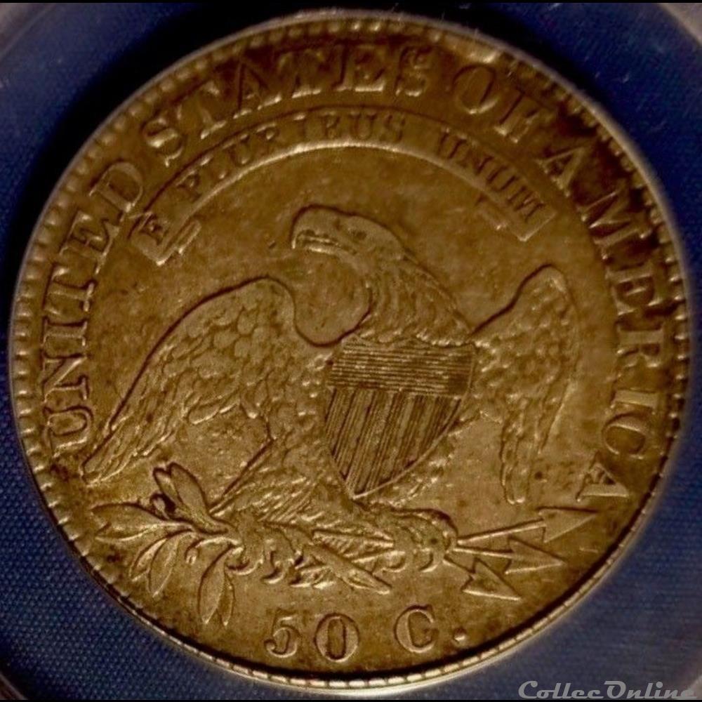 1822 Capped Bust Lettered Edge monnaie monde etat uni 1822 capped bust lettered edge