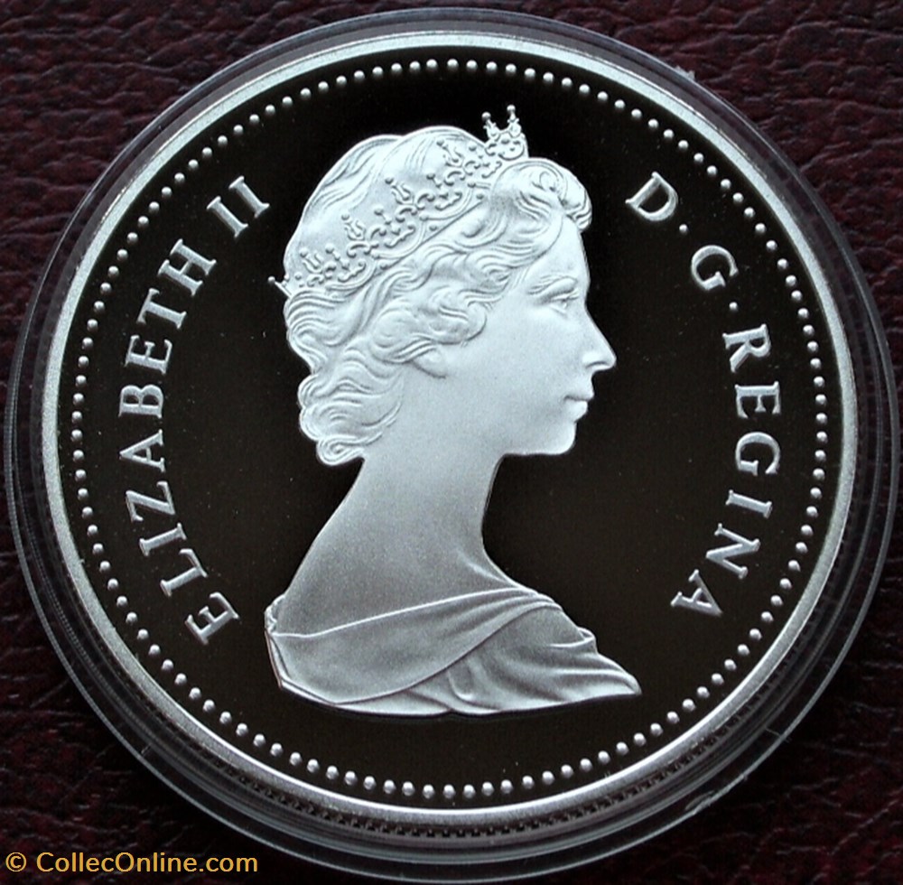 Elizabeth II - 1 Dollar 1882-1982 Regina, Centennial - Coins - World