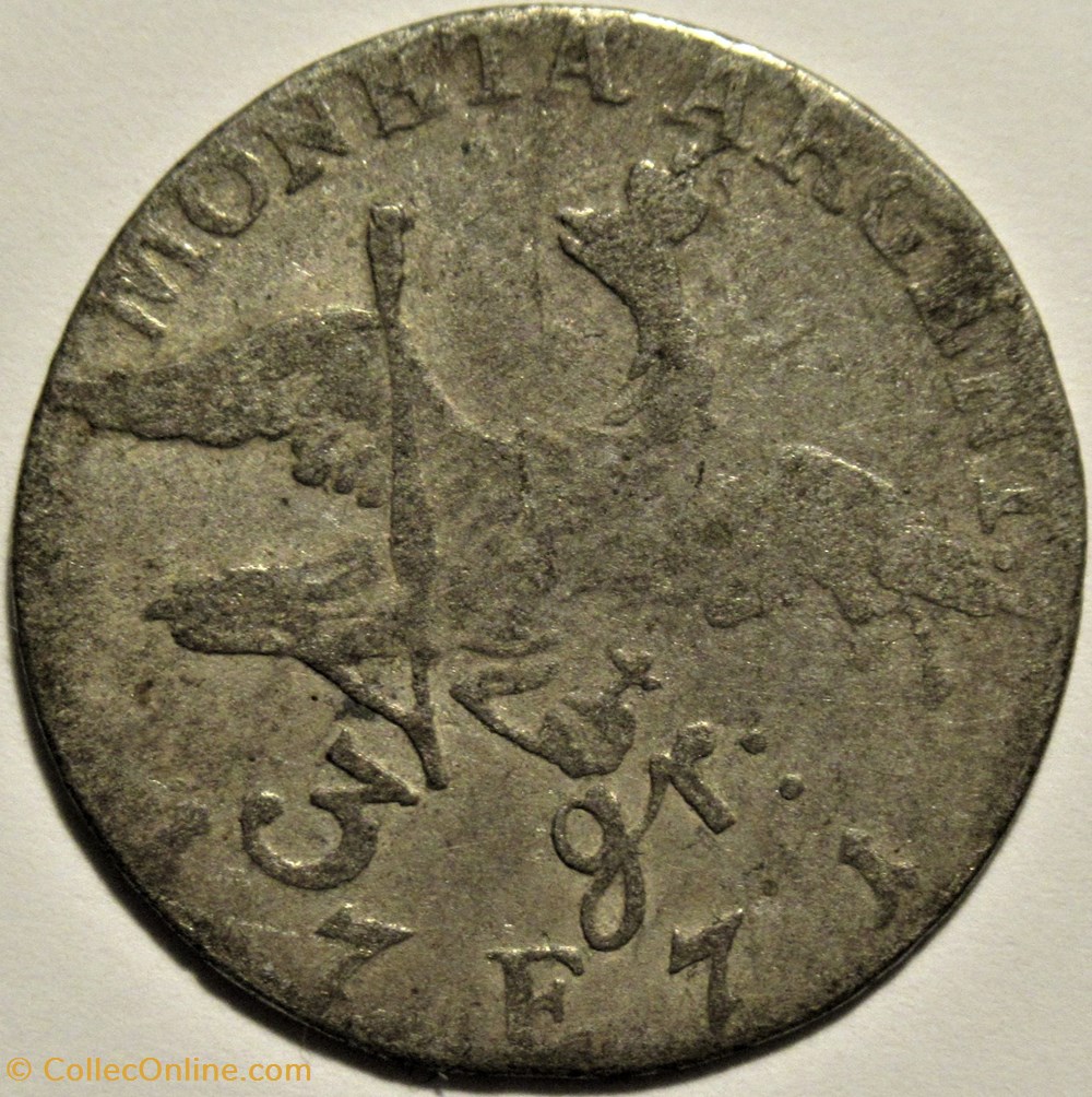 Friedrich II the Great - 3 Groscher 1771, Kingdom of Prussia monnaies europe medievale saint empire romain germanique friedrich ii the great 3 groscher 1771 kingdom of prussia