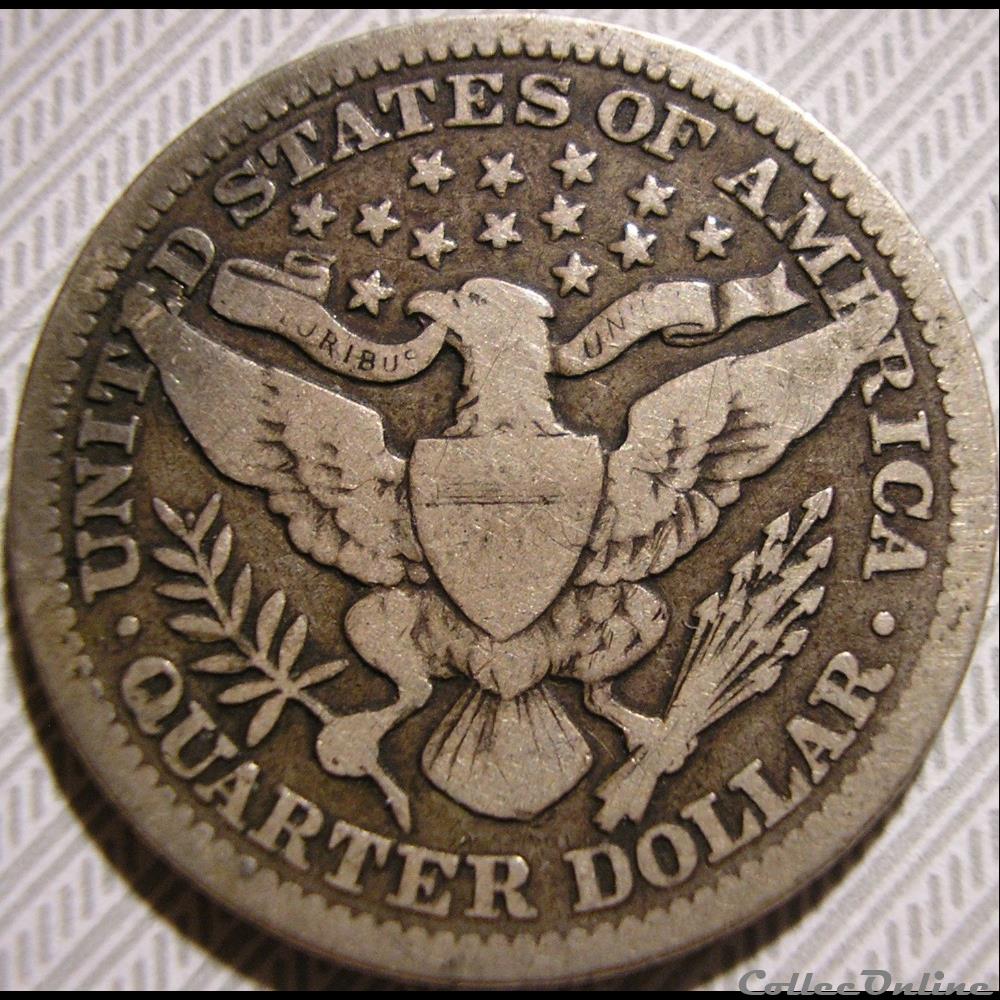 1900 Quarter Dollar 2 monnaie monde etat uni 1900 quarter dollar