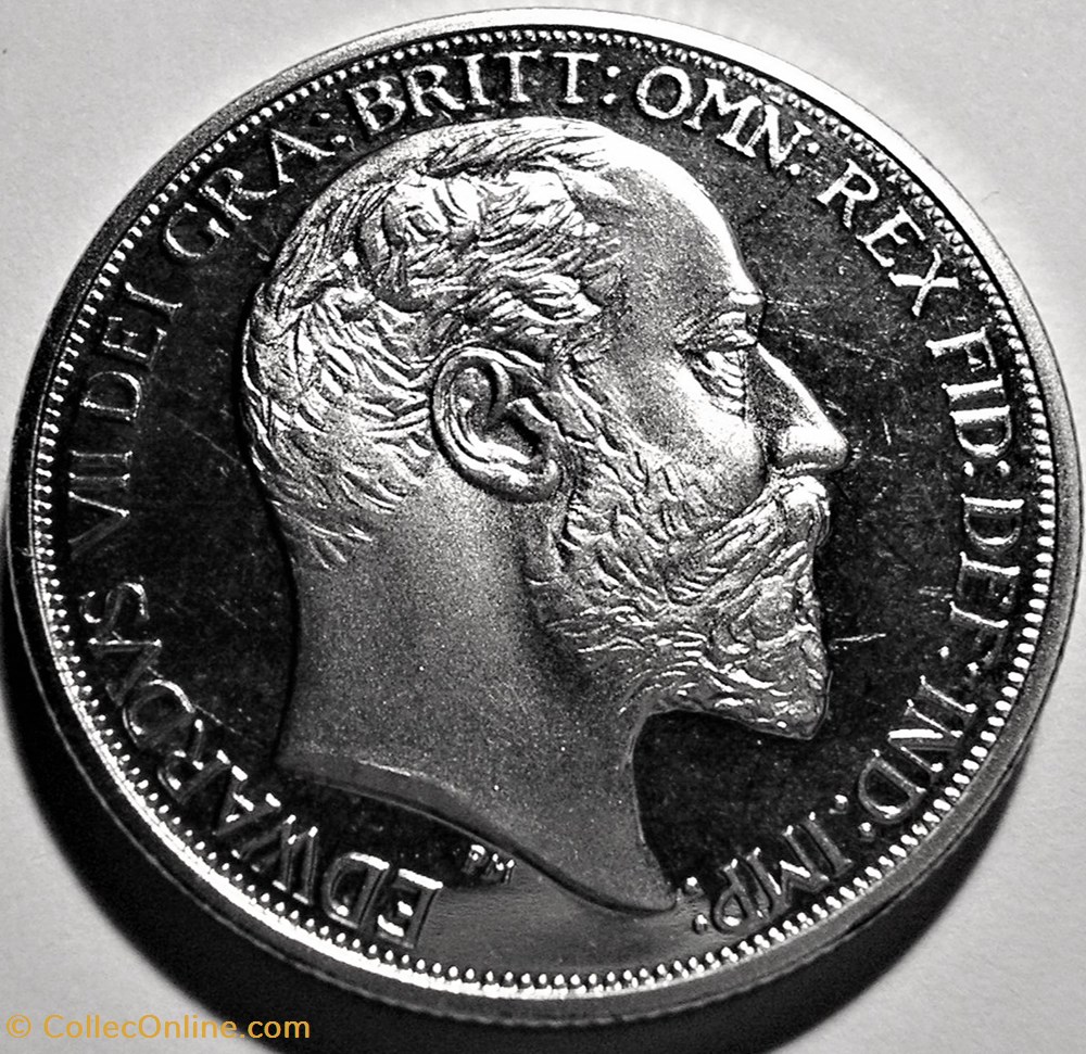 Edward VII - Crown 1905 - Retro Pattern - Great Britain 2 monnaie jeton mereaux edward vii crown 1905 retro pattern great britain