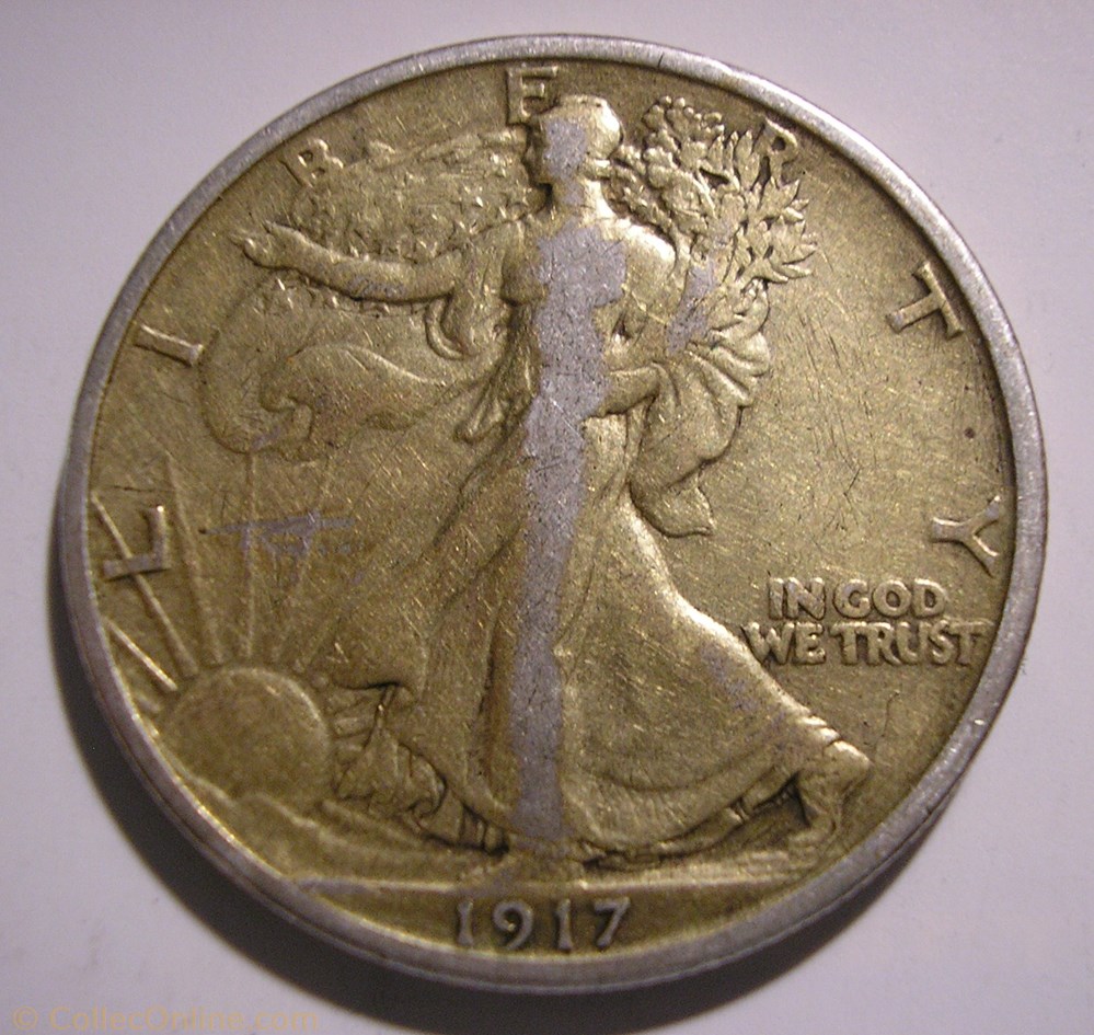 1917 Half Dollar (ex2) monnaie monde etat uni 1917 half dollar ex2