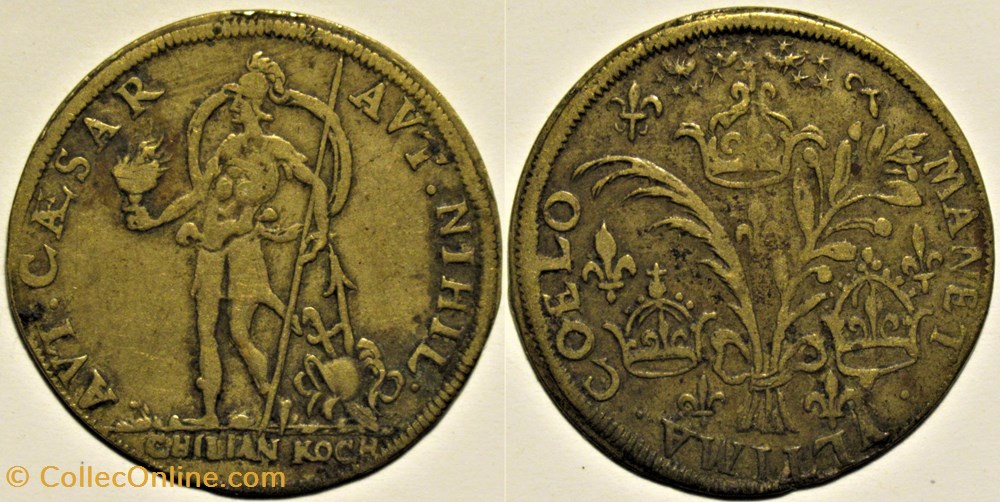 Henri III - c.1585 Jeton Nuremberg par Kilian Koch monnaies paranumismatique jetons poids henri iii c 1585 jeton nuremberg par kilian koch