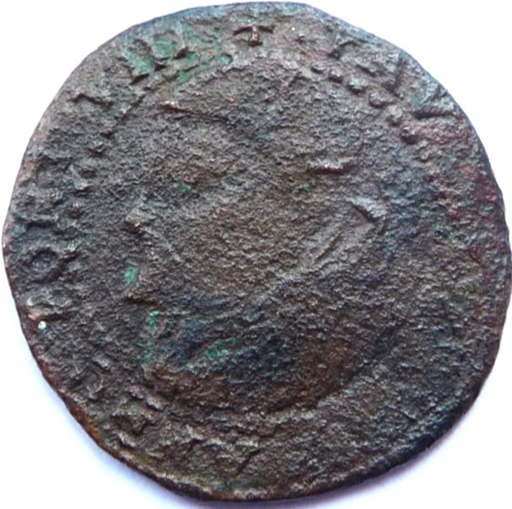 monnaies europe medievale etats pontificaux paul v pope quattrino 1613 ferrara papal states