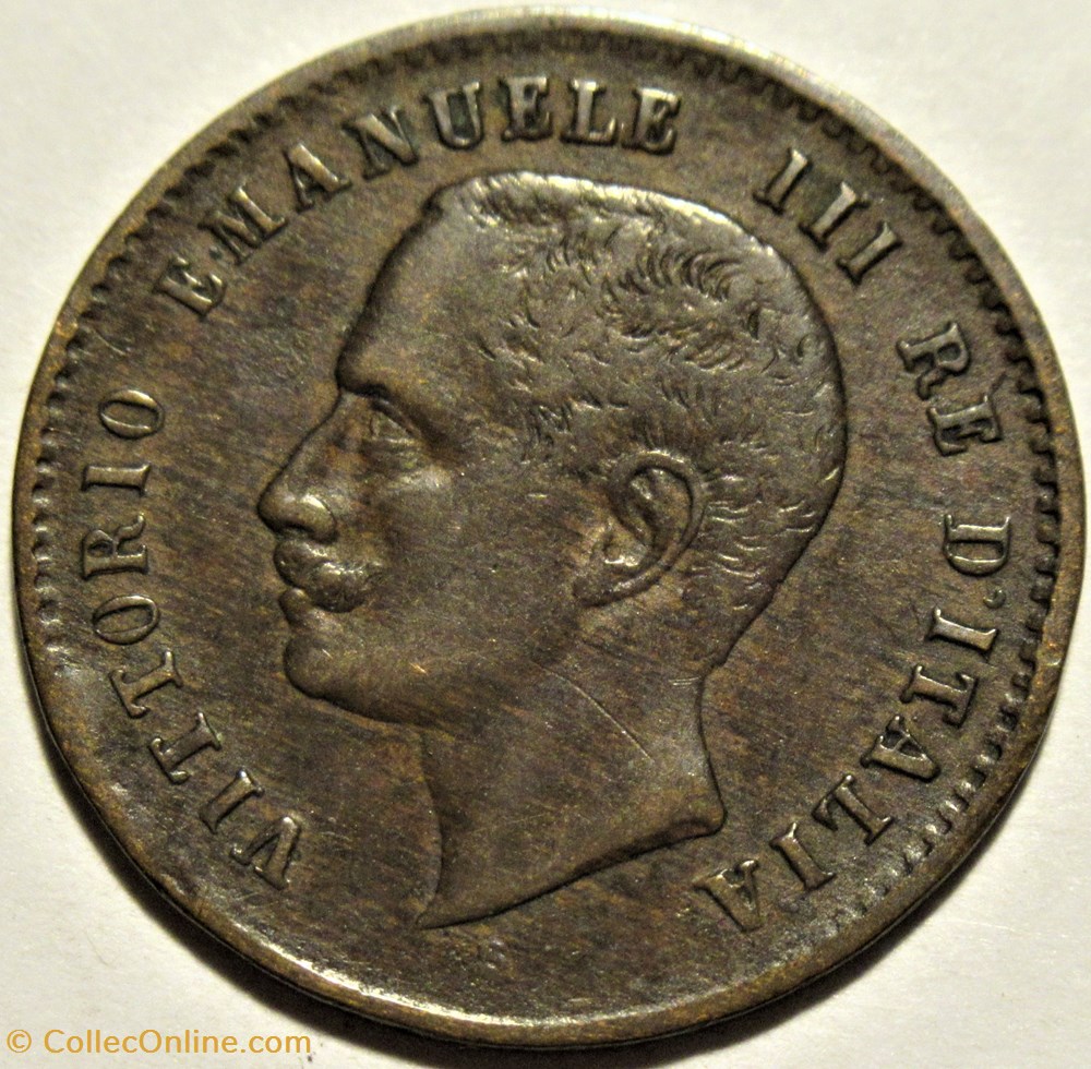 1906 Regno d'Italia, 2 Centesimi, Roma - Vittorio Emanuele III 2 monnaies monde italie 1906 regno italia 2 centesimi roma vittorio emanuele iii