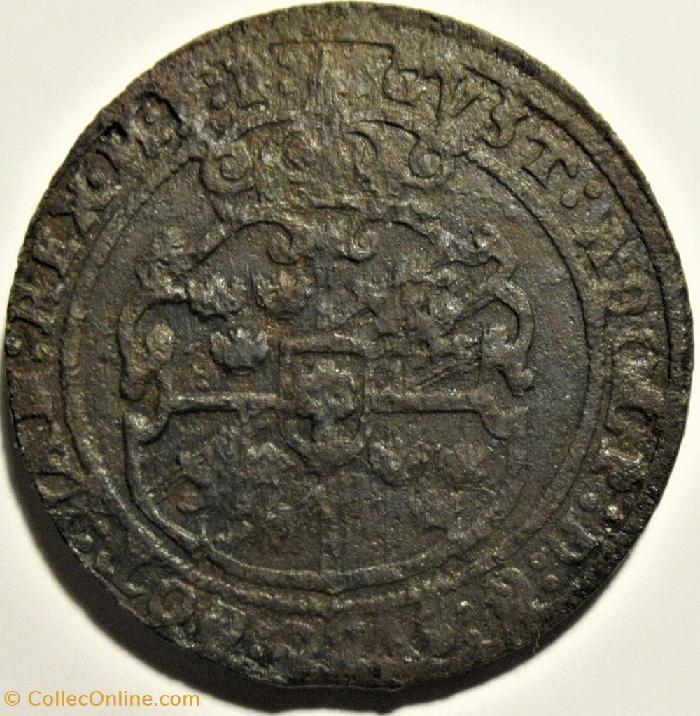 Gustav II Adolf of Sweden - 1 Öre 1628 monnaies monde suede gustav ii adolf of sweden 1 ore 1628