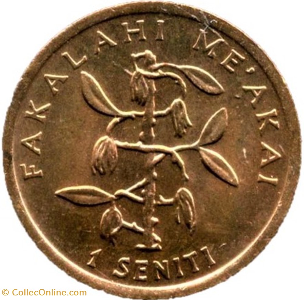 Taufa'ahau Tupou IV - 1 Seniti Tonga 1996 FAO monnaies monde trinite et tobago taufa ahau tupou iv 1 seniti tonga 1996 fao