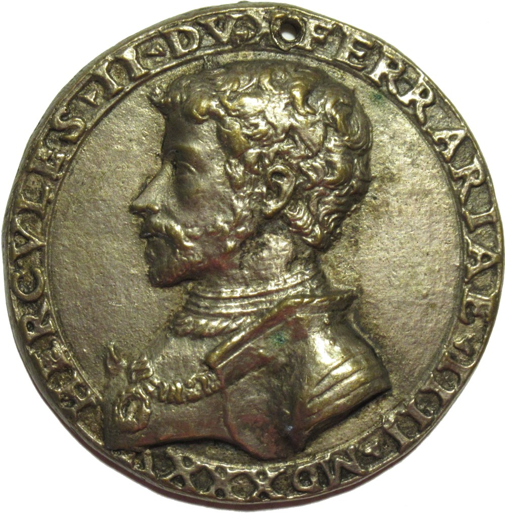 monnaies paranumismatique jetons poids ercole este medal duchy of ferrara 1535