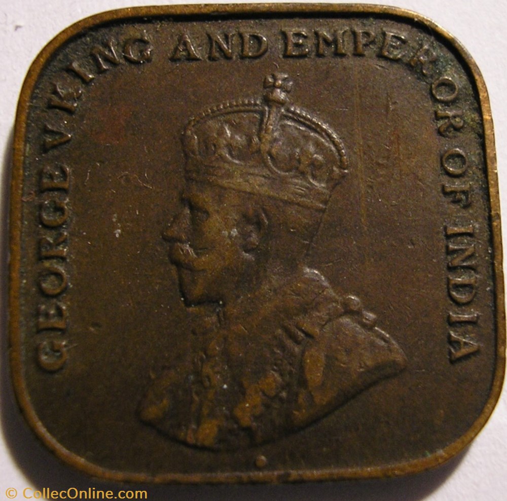 George V - One Cent 1920 - Straits Settlements monnaie monde malaisie george v one cent 1920 straits settlements