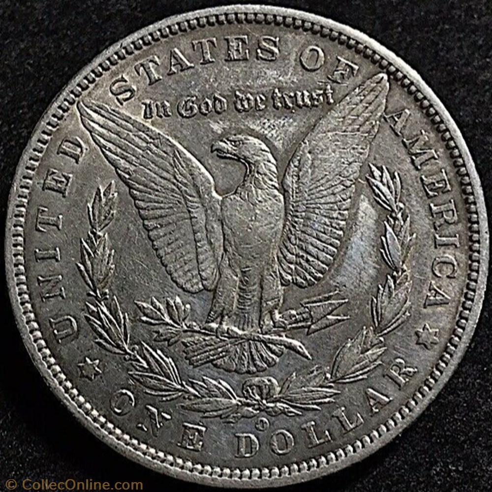 1896 New Orleans Dollar monnaie monde etat uni 1896 new orleans dollar