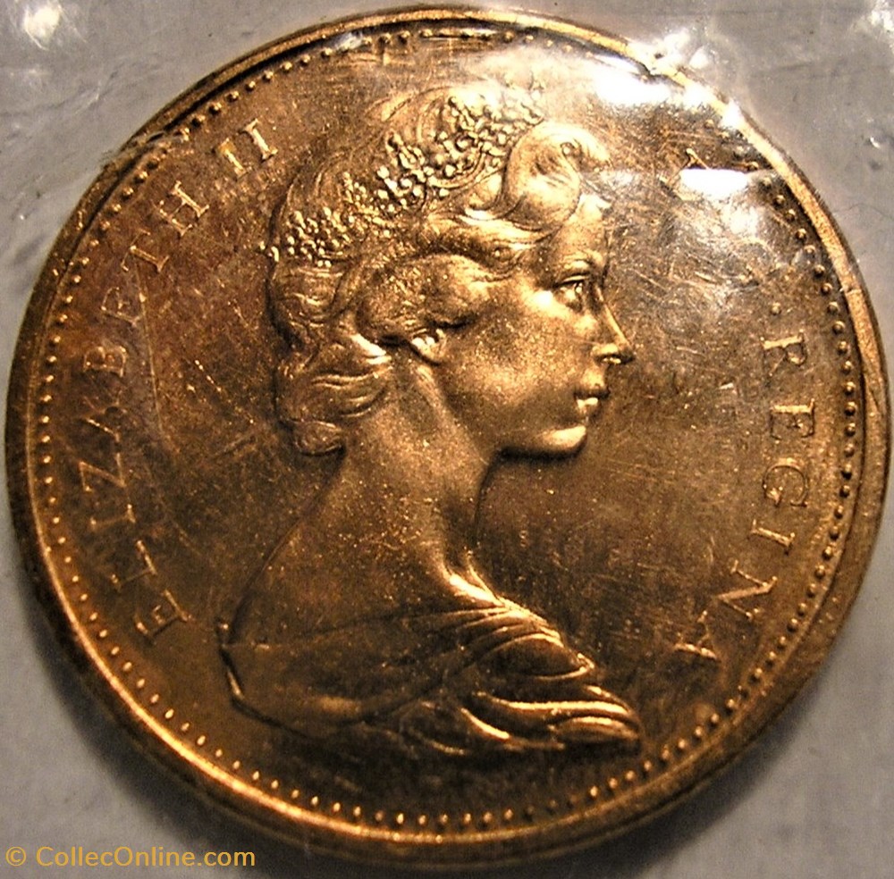 Elizabeth II - 1 Cent 1965 - FDC monnaie monde canadum elizabeth ii 1 cent 1965 fdc