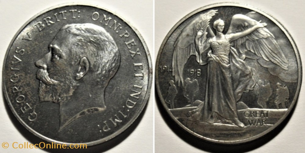 George V, Centenary of Great War 1914-2014, Medal UK medailles royaume uni george v centenary of great war 1914 2014 medal uk