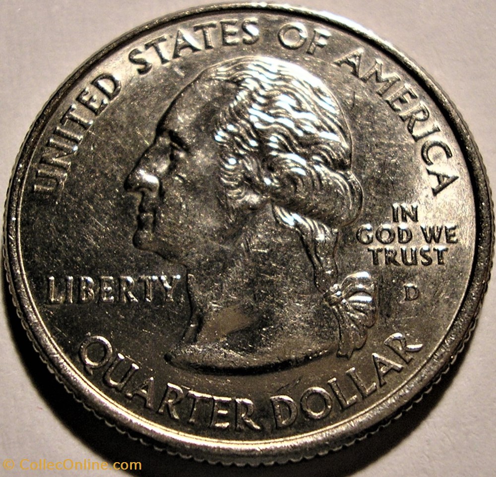 2006 D Quarter Dollar - North Dakota State monnaie monde etat uni 2006 d quarter dollar north dakota state