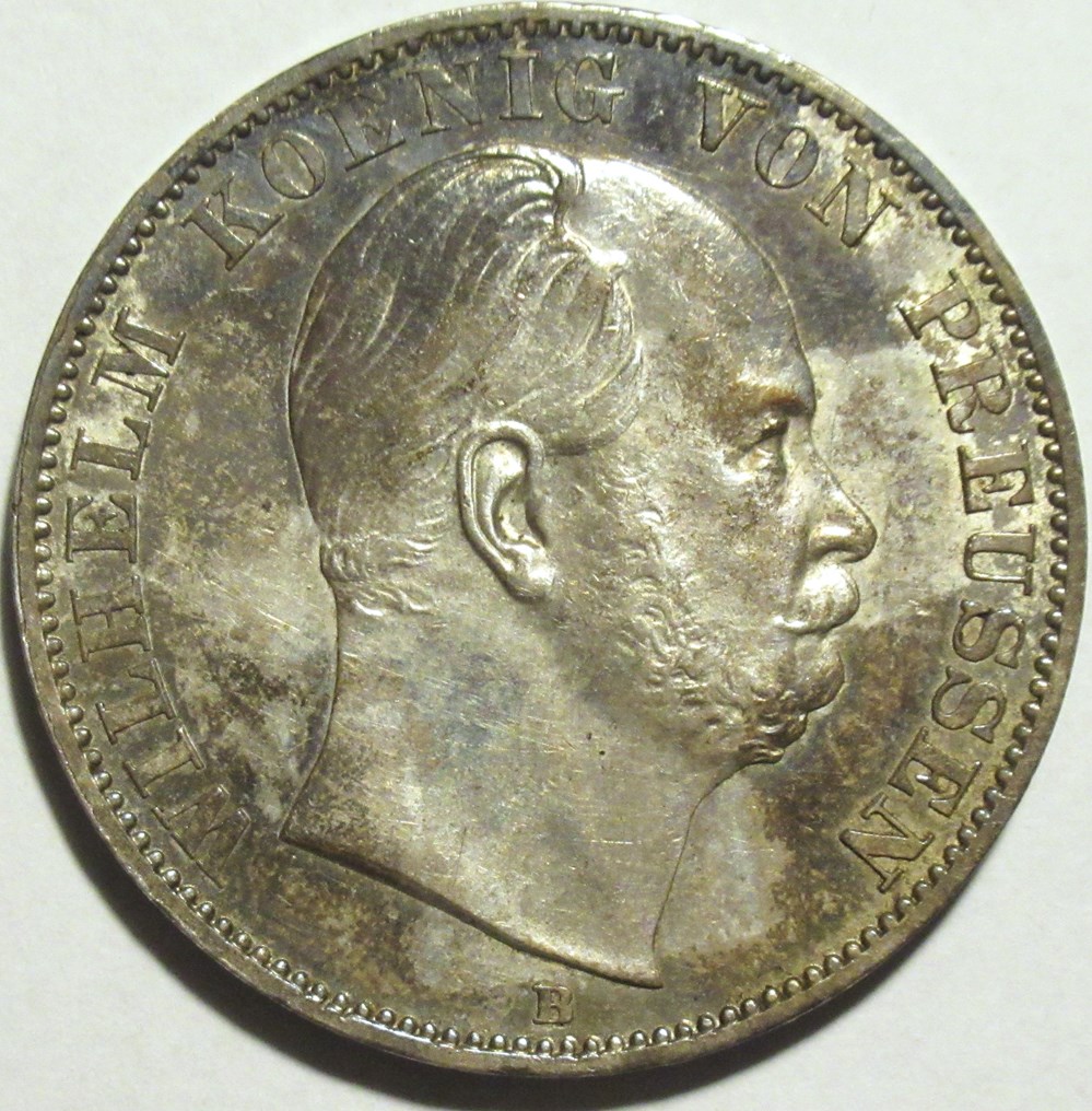 Wilhelm I - 1 Thaler 1870 B - Kingdom of Prussia monnaies europe medievale saint empire romain germanique wilhelm i 1 thaler 1870 b kingdom of prussia