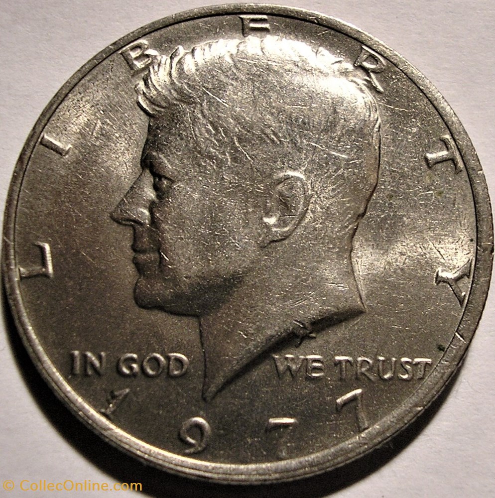 monnaie monde etat uni 1977 half dollar