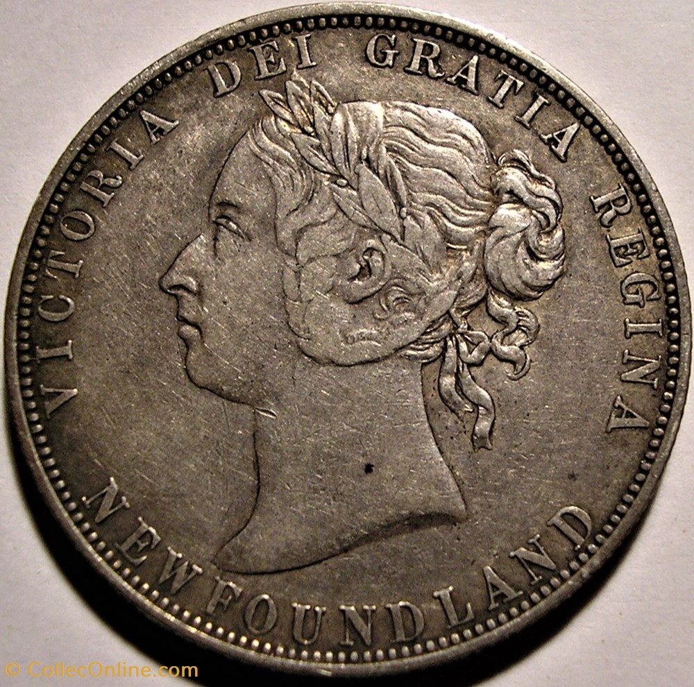 Victoria - 50 Cents 1898 Newfoundland monnaie monde canadum victoria 50 cents 1898 newfoundland