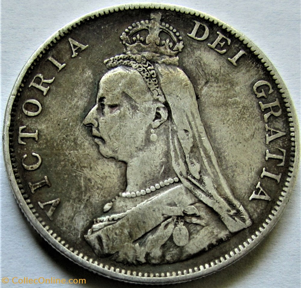 Victoria - Jubilee Double Florin, 1888 - Kingdom of Great Britain 2 monnaies monde royaume uni victoria jubilee double florin 1888 kingdom of great britain