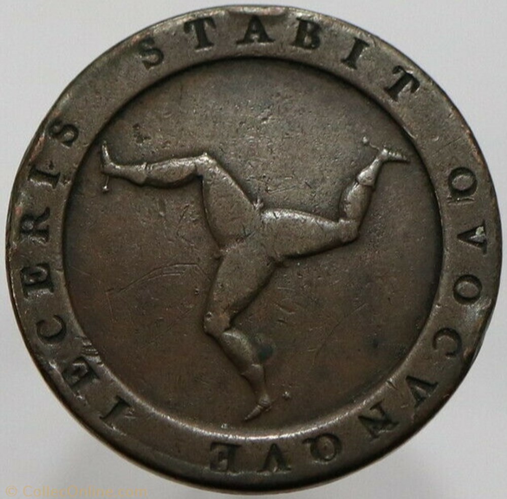 George III - Half Penny 1798 - Isle of Man monnaie monde royaume uni george iii half penny 1798 isle of man