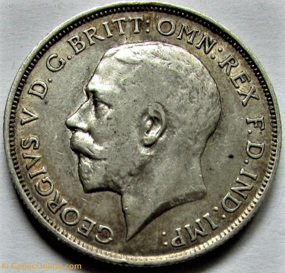 George V - One Florin 1911 - Great Britain 2 monnaies monde royaume uni george v one florin 1911 great britain