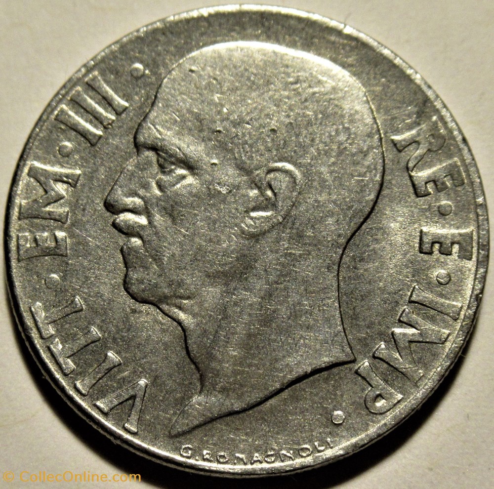 1942 Regno d'Italia, 20 Centesimi, Roma - Vittorio Emanuele III 2 monnaies monde italie 1942 regno italia 20 centesimi roma vittorio emanuele iii