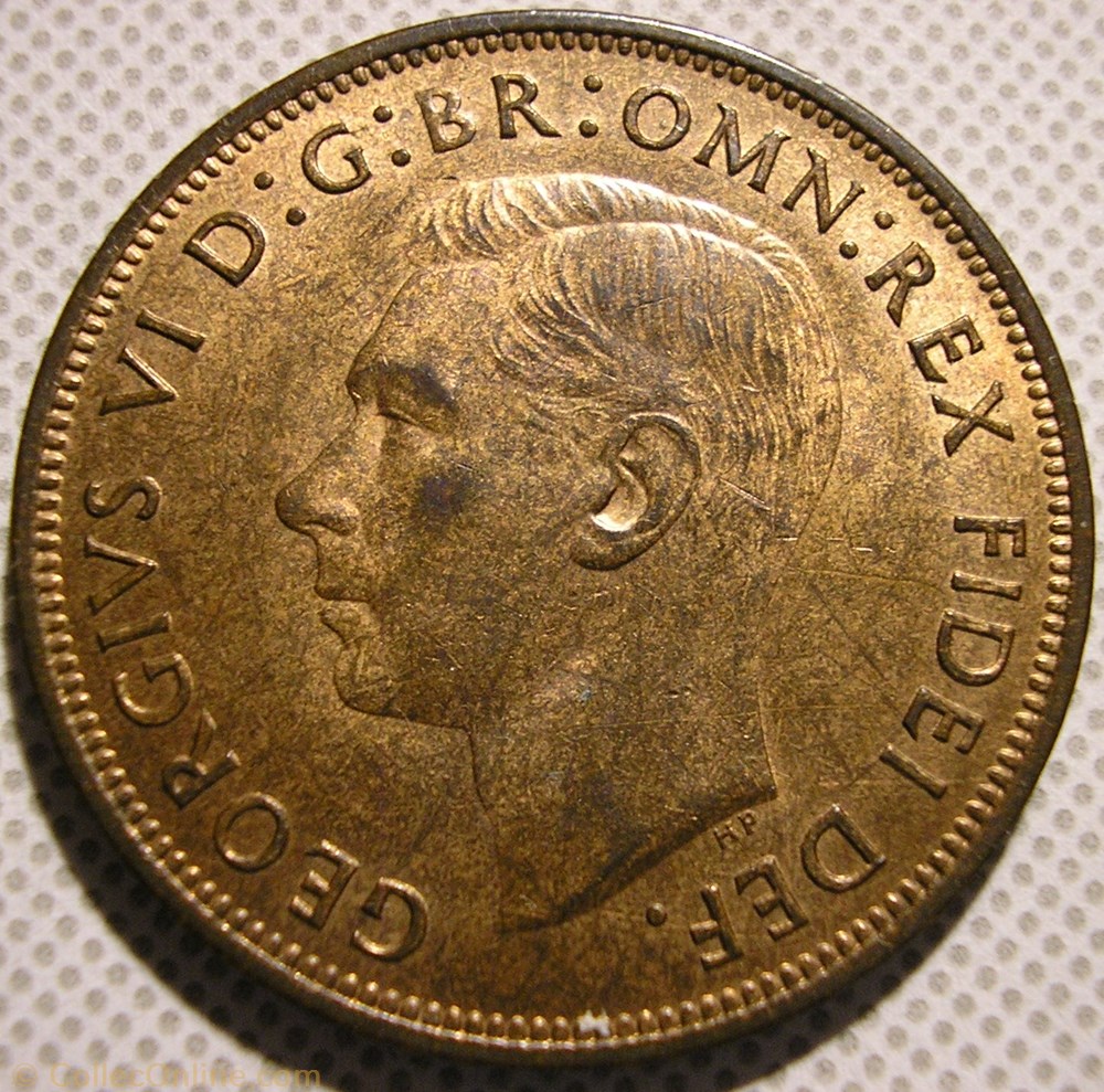 George VI - One Penny 1949 - UK monnaie monde royaume uni george vi one penny 1949 uk
