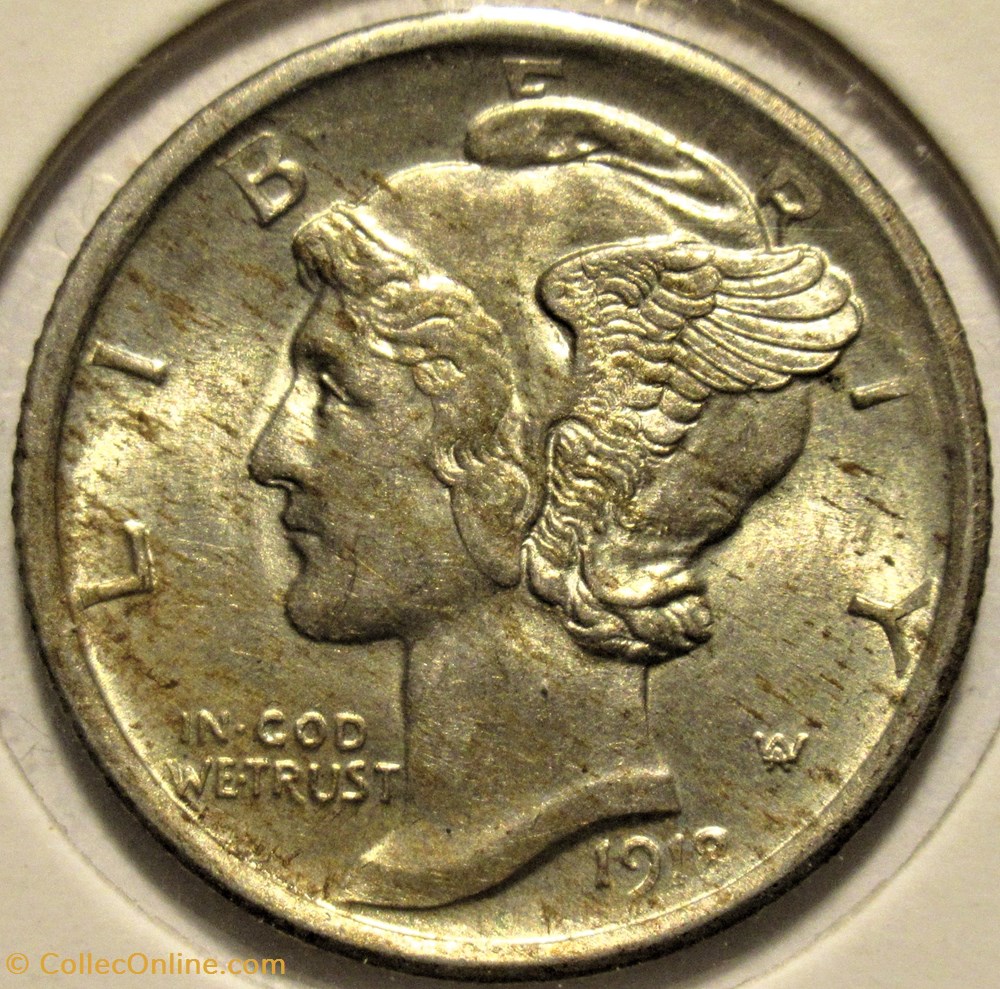 1918 San Francisco Dime monnaies monde etats unis 1918 san francisco dime