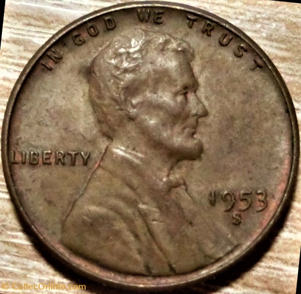 monnaies monde etats unis 1953 s one cent