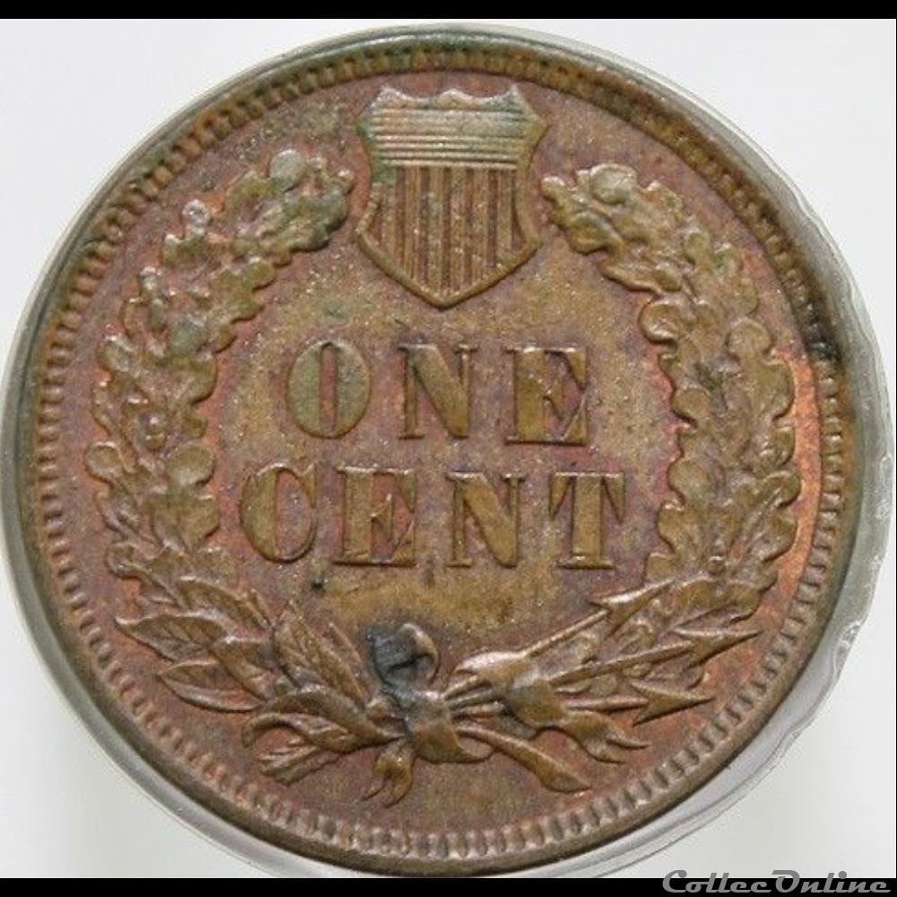 1901 One Cent monnaie monde etat uni 1901 one cent