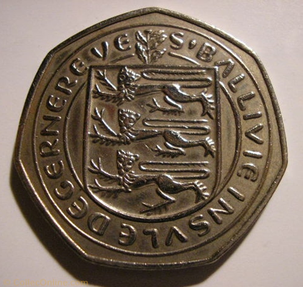 monnaie monde ile de guernesey states of guernsey 50 new pence 1969
