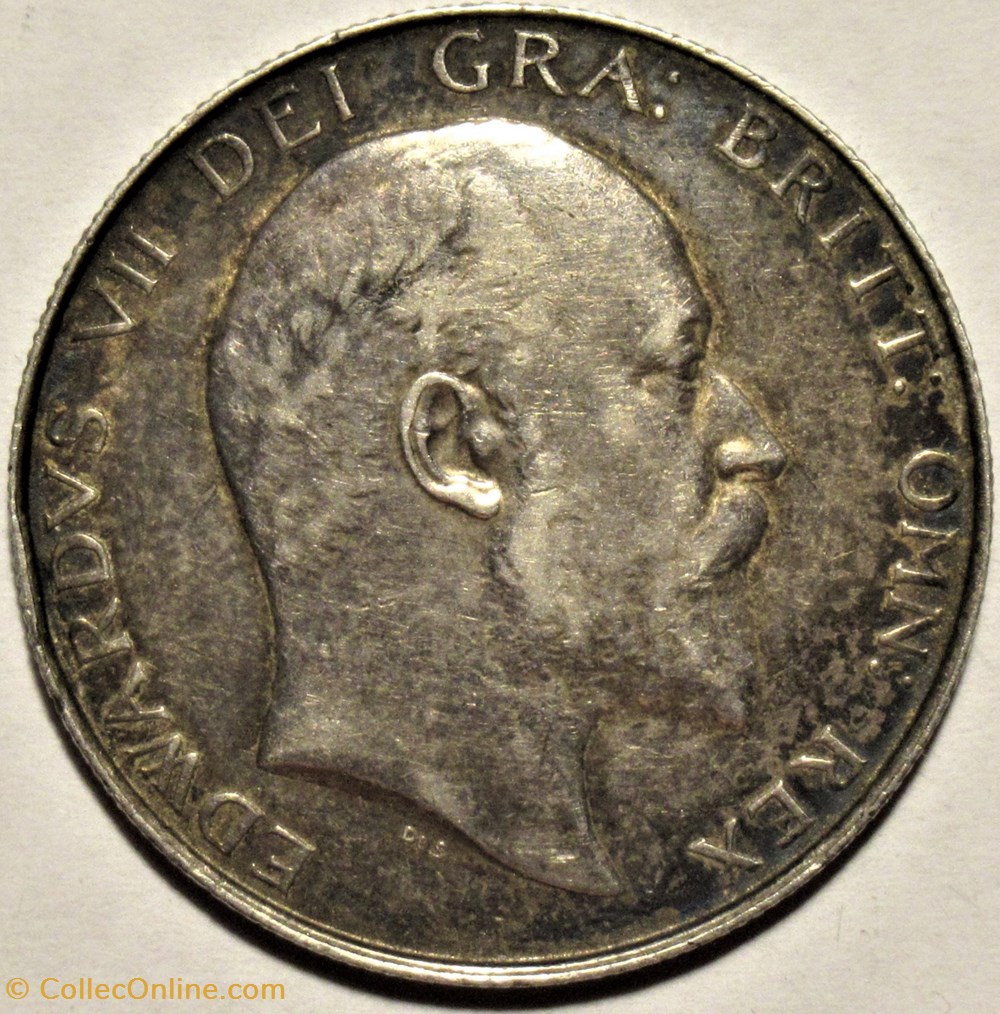 Edward VII - Half Crown 1907 - United Kingdom of G.B. monnaies monde royaume edward vii half crown 1907 united kingdom of g b