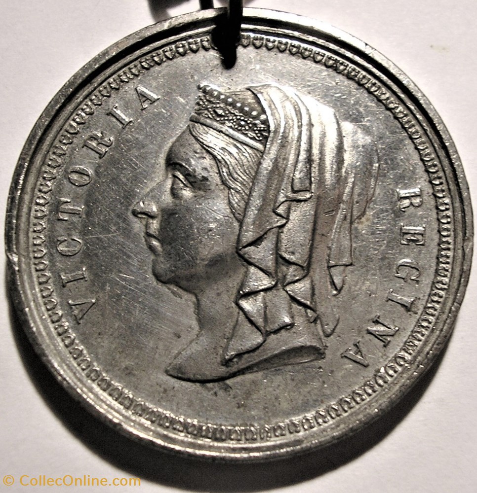 medailles royaume uni victoria 1887 golden jubilee medal gloucester uk