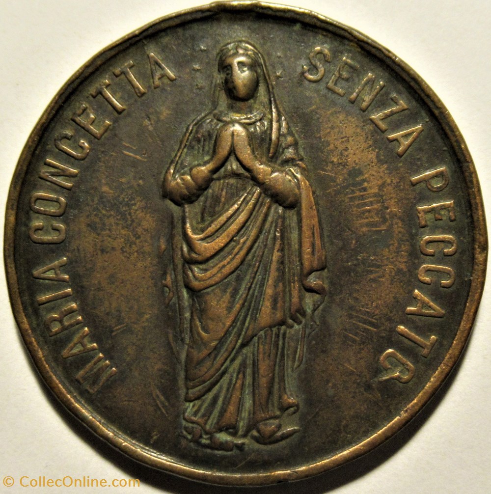 medailles religieuses pape leon xiii nd medaille ste marie