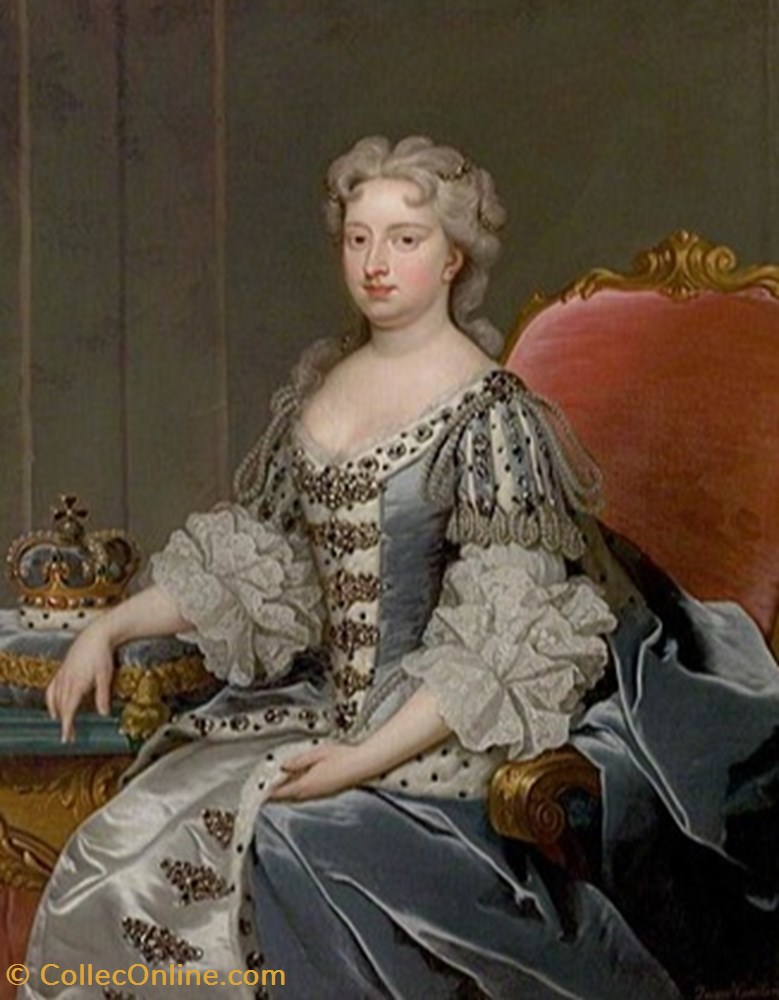 Caroline of Ansbach - Princess of Wales c.1720 Token - Nuremberg Rechenpfennig 4 monnaie jeton mereaux caroline of ansbach princess of wales c 1720 token nuremberg rechenpfennig