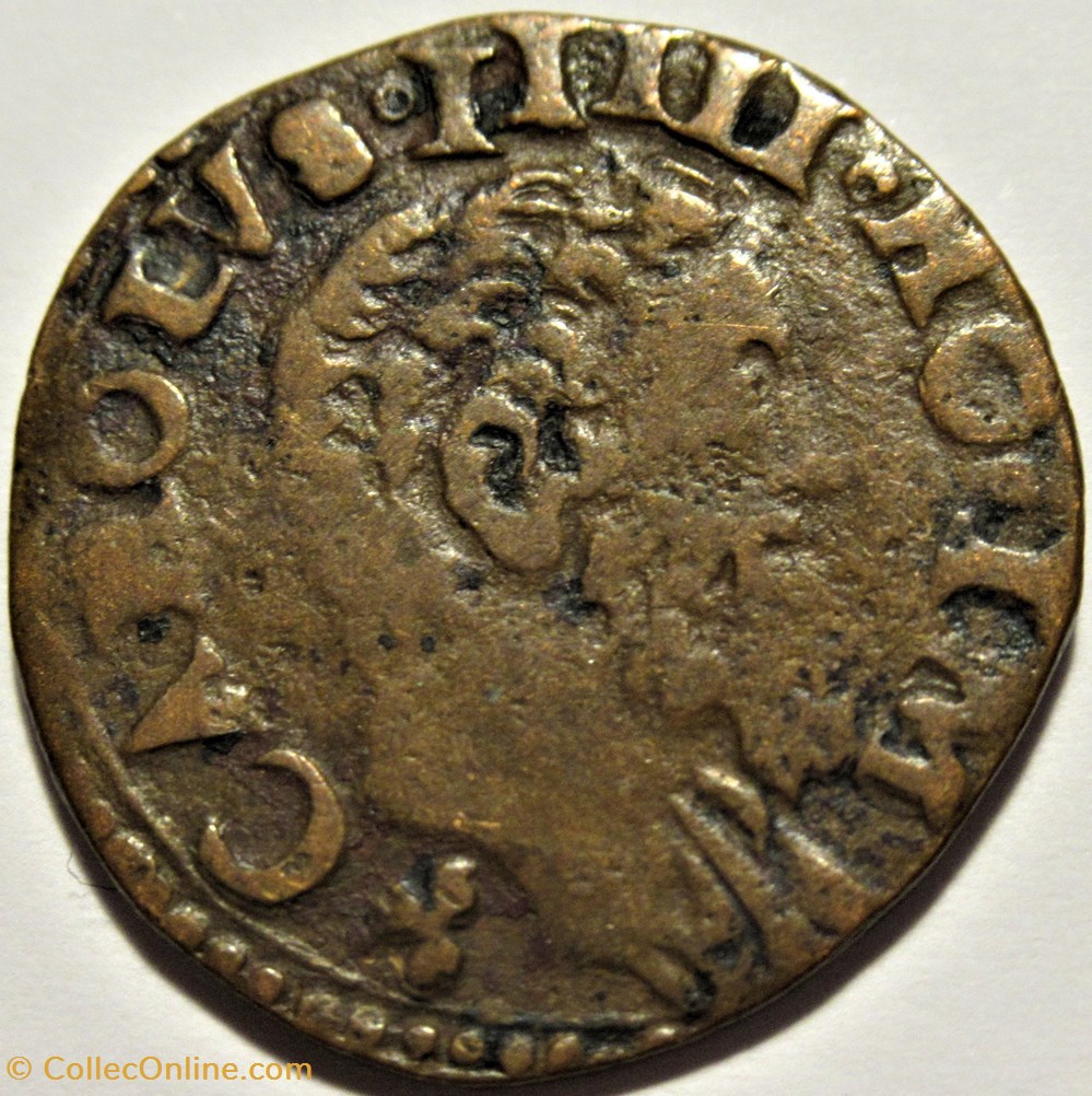 ca.1516-56 Regno di Napoli, 2 Cavalli - Carlo V di Spagna 2 monnaies europe medievale royaume de naples ca 1516 56 regno di napoli 2 cavalli carlo v di spagna