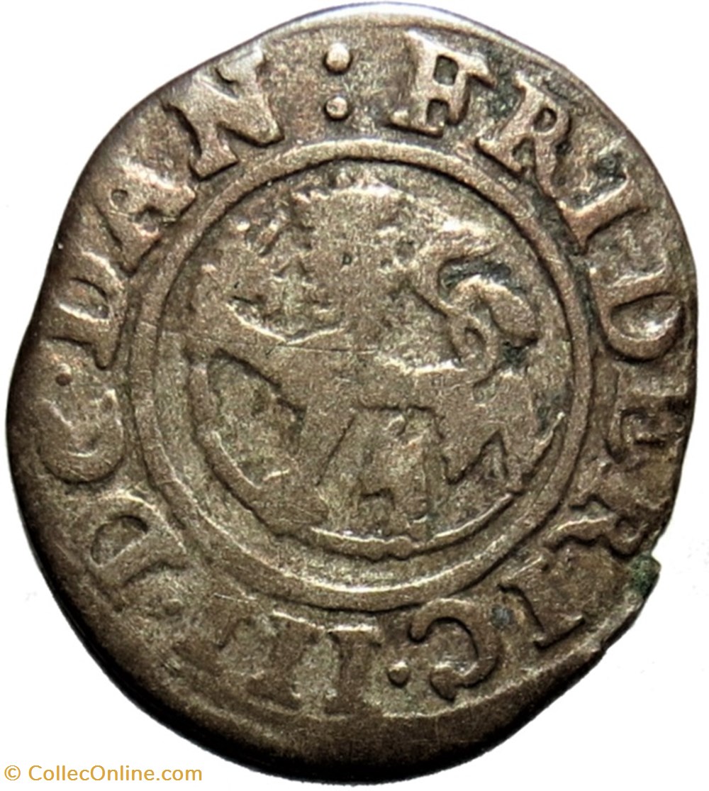 Frederik III - 2 Skilling 1650 Norway monnaies europe medievale norvege frederik iii 2 skilling 1650 norway