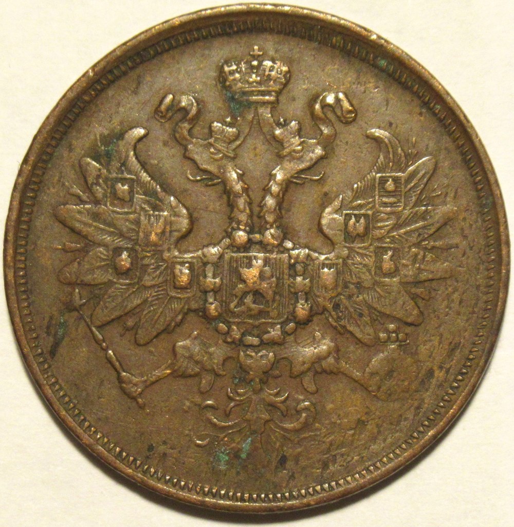 Russia - Alexander II - 2 Kopecks 1864 monnaies monde russie empire russe russia alexander ii 2 kopecks 1864