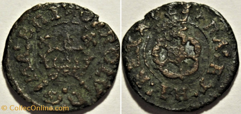 Charles I - One Farthing ca.1636-1643 - Kingdom of England monnaies europe medievale royaume angleterre charles i one farthing ca 1636 1643 kingdom of england