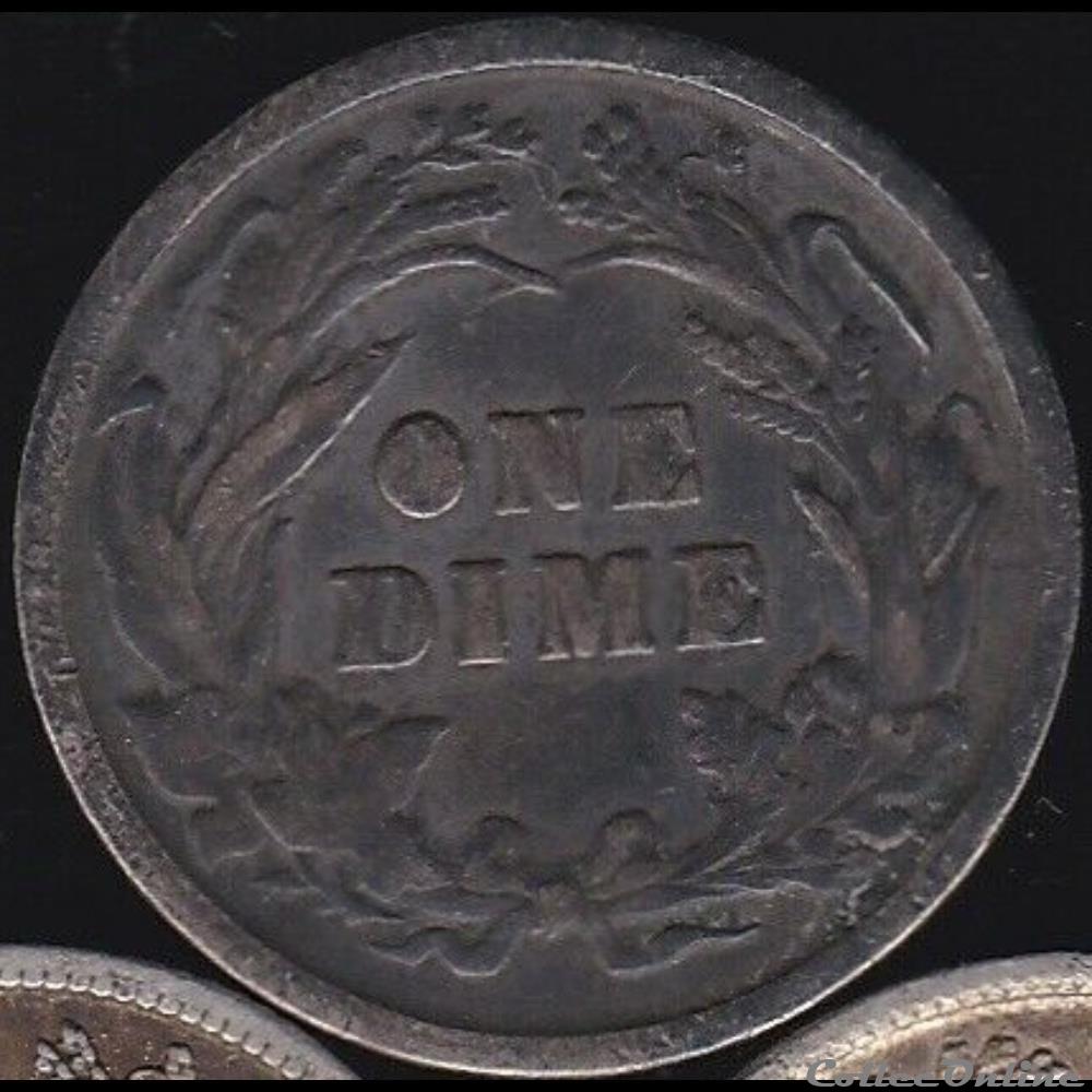 1899 Dime monnaies monde etats unis 1899 dime