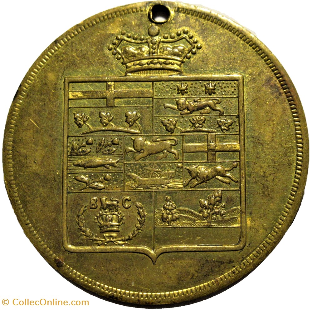 Dominion of Canada - 1904 Winnipeg Exhibition 3 medailles dominion of canada 1904 winnipeg exhibition