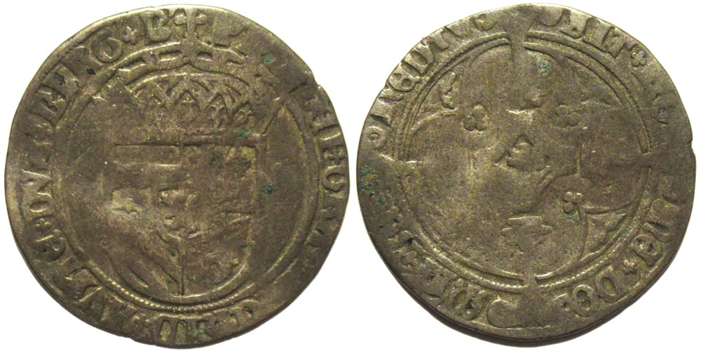 Philippe III "le Beau", Patard d'Anvers, Brabant, c.1499-1506 monnaies europe medievale france feodales philippe iii le beau patard anvers brabant c 1499 1506